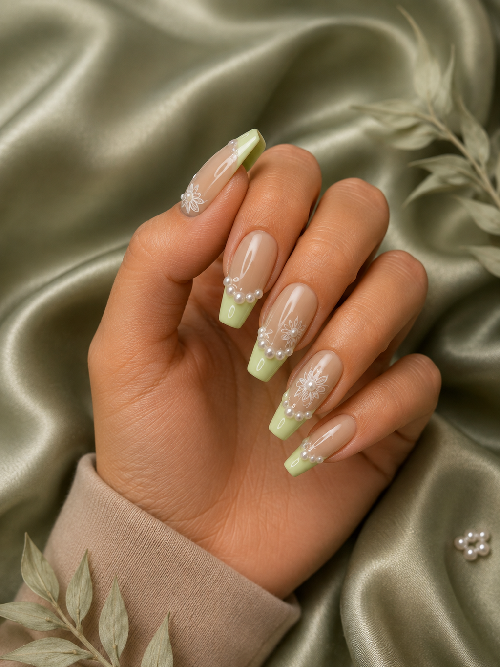 Matcha Pearl Bloom