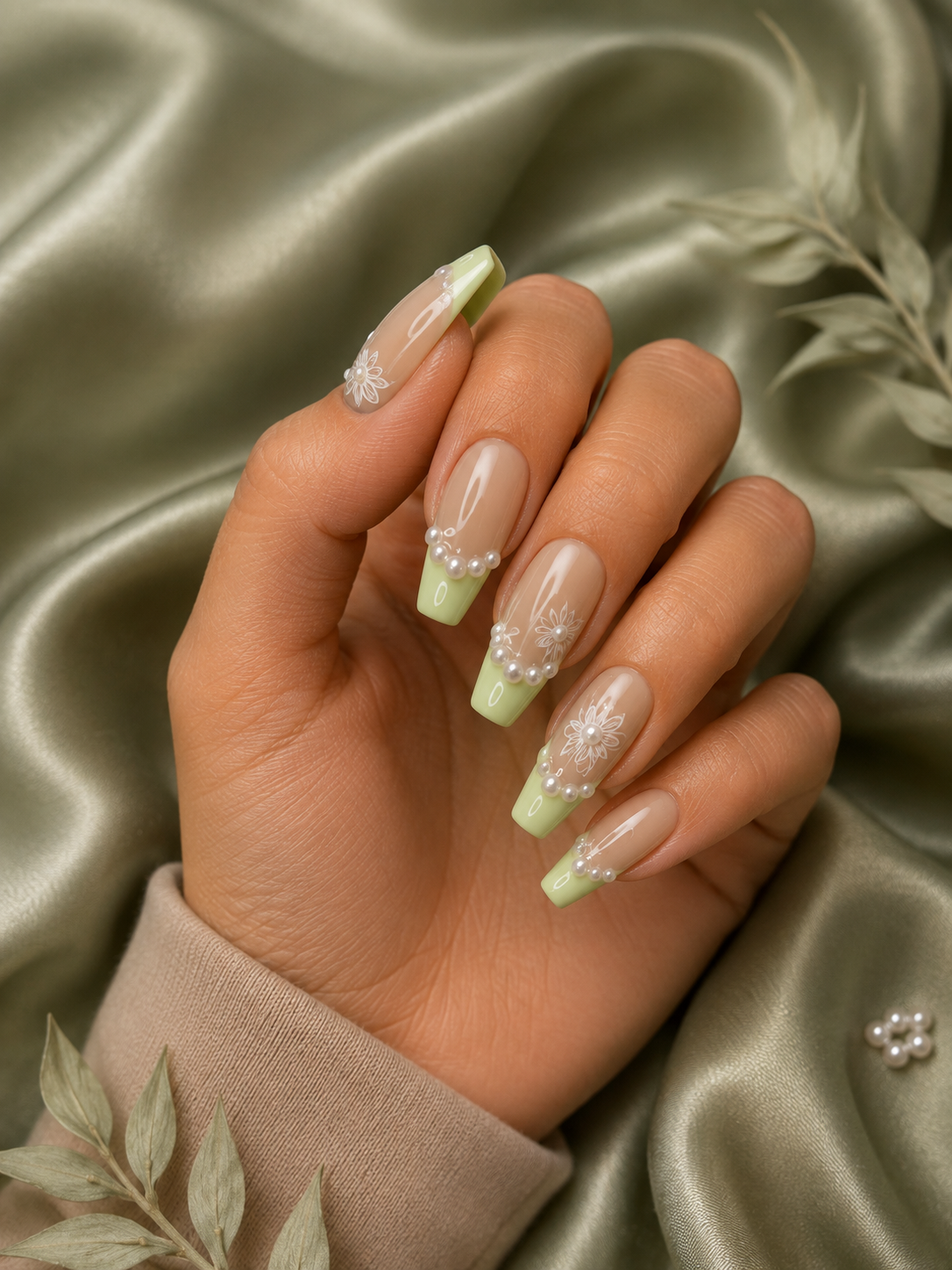Matcha Pearl Bloom